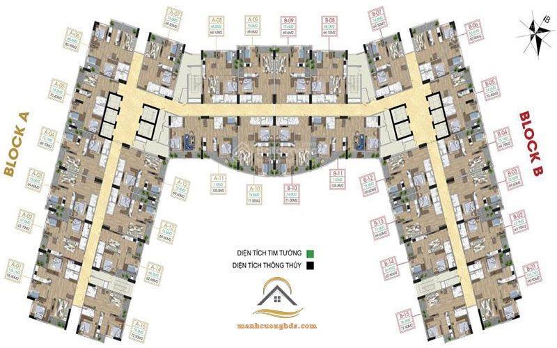 Chính chủ cần bán gấp căn 2 phòng ngủ dt 65m2 tk 2 phòng ngủ 2vs 2 ban công nhà ở full đồ có sổ