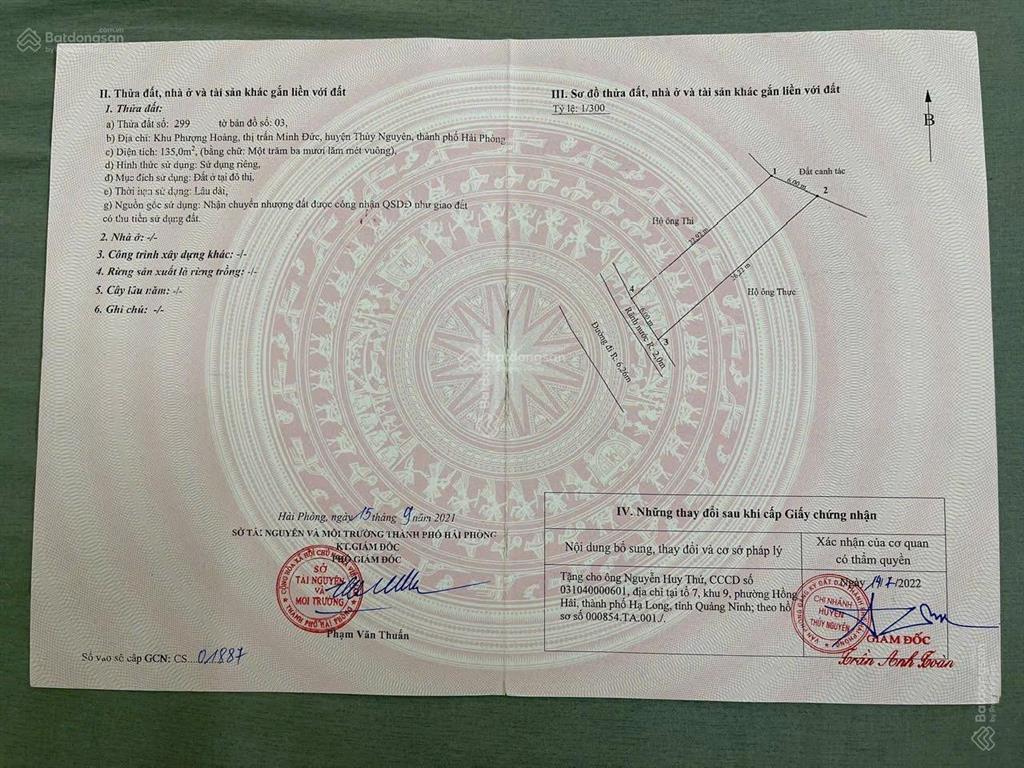 Cho thuê kho, nhà xưởng tại đường 359, phường minh đức, thủy nguyên, hải phòng, 3 triệu vnd, 135 m2