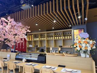 Nhượng nhà hàng nhật bản  sushi trong khu người hàn  mỹ đình