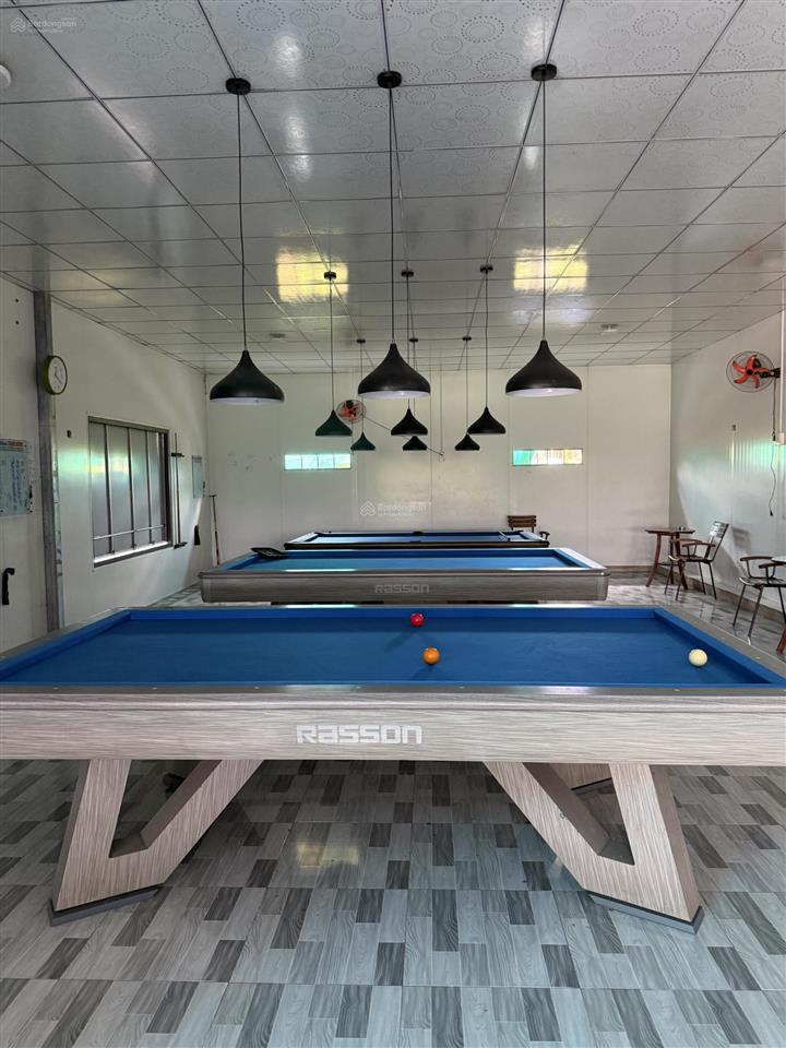 Sang quán cafe bida mặt bằng đẹp 2 mặt tiền, đầy đủ tiện nghi kinh doanh ngay khách ổn định