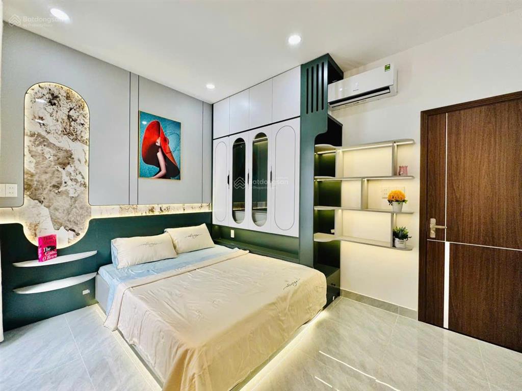 Nhà mới xây nguyễn văn khối, p11 gò vấpdiện tích 4m x 13m (nở hậu 4.2m)3 lầu.4phòng 5wc=6,9 tỷ