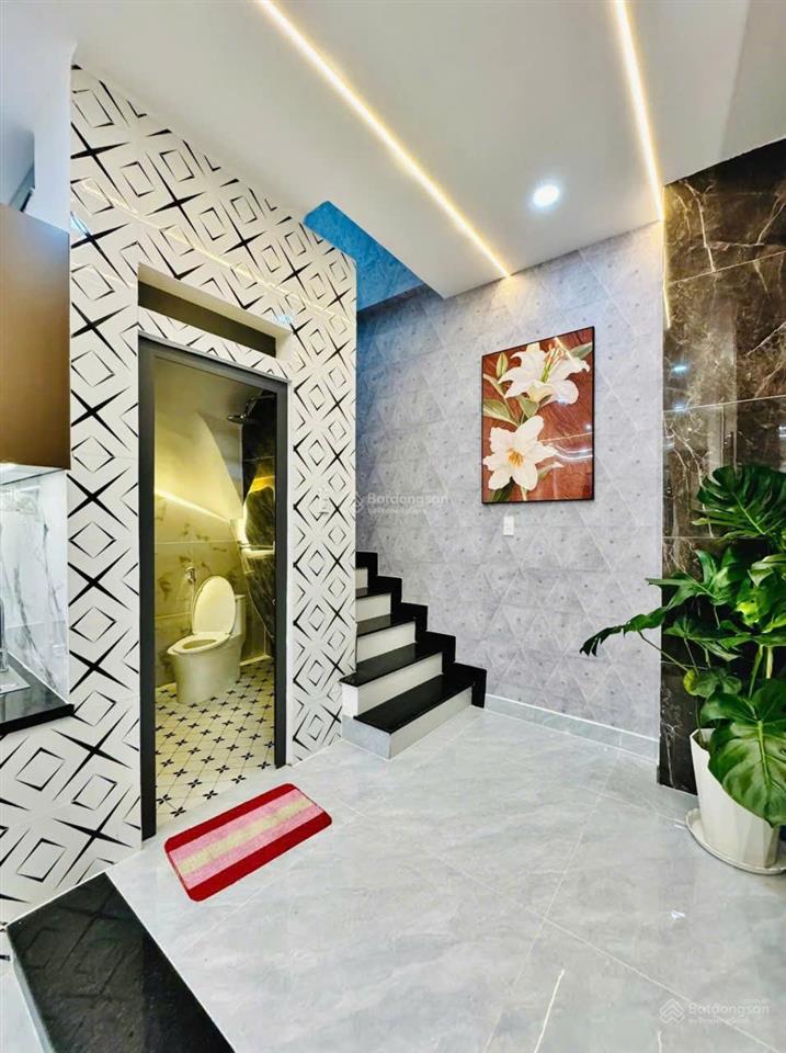Nhà mới xây nguyễn văn khối, p11 gò vấpdiện tích 4m x 13m (nở hậu 4.2m)3 lầu.4phòng 5wc=6,9 tỷ