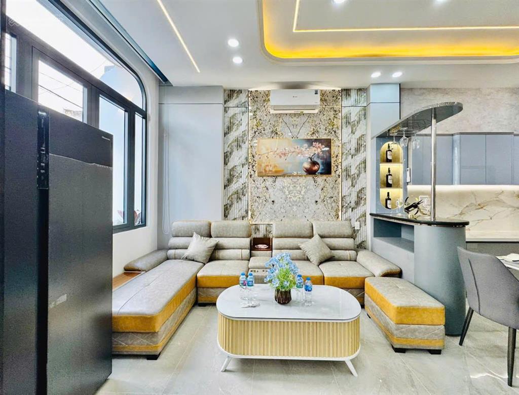 Siêu phẩm nhà phố hẻm 5mnguyễn tư giản phường 12 ngang 6m dài 10,3m4 lầu 5 phòng5wc=9.1 tỷ