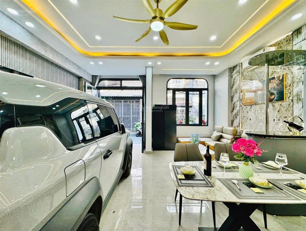 Siêu phẩm nhà phố hẻm 5mnguyễn tư giản phường 12 ngang 6m dài 10,3m4 lầu 5 phòng5wc=9.1 tỷ
