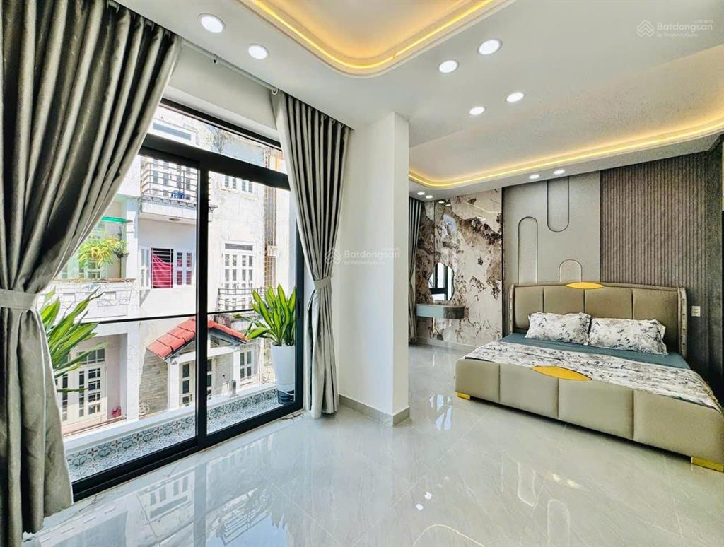 Siêu phẩm nhà phố hẻm 5mnguyễn tư giản phường 12 ngang 6m dài 10,3m4 lầu 5 phòng5wc=9.1 tỷ