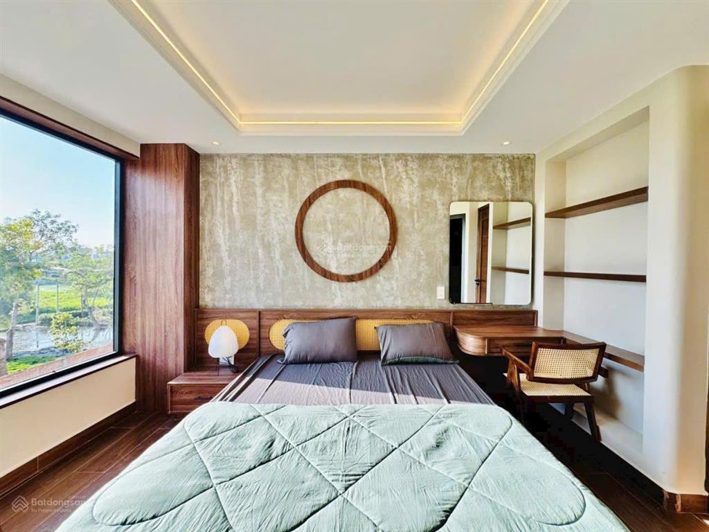 Nhà hẻm 5m khu đồng bộ thống nhất p15, diện tích ngang 4m x dài 11.3m 4 tầng, 3 phòng, 4wc= 7,7 tỷ