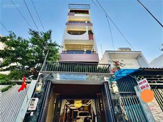 Siêu phẩm hẻm thông 7mphạm văn chiêu, phường 9diện tích 4,2mx30m 5 lầu, thang máycó sân vườn