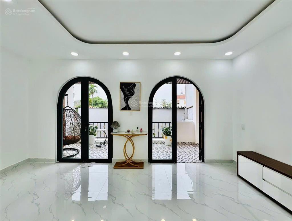 Siêu phẩm ngang 5.5m, lê đức thọ p6  gần chợ an nhơn diện tích 5,5m x 14m, 1 lầu, 3pn, 3wc=5,5 tỷ