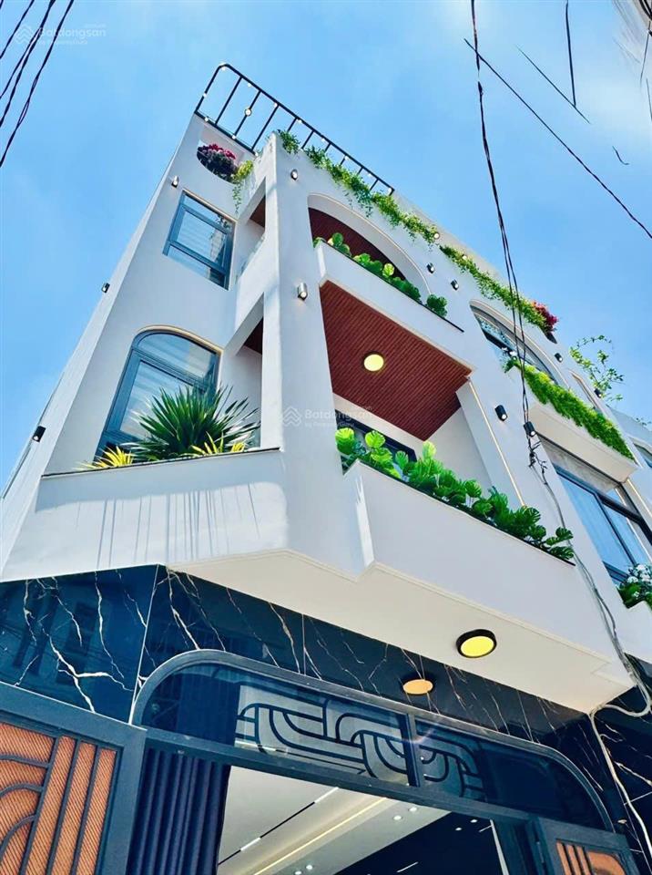 Nhà mới xây căn góc phan văn trị phường 7 đối diện vincom.4,2x13m 4 lầufull nội thất cao cấp