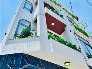 Nhà mới xây căn góc phan văn trị phường 7 đối diện vincom.4,2x13m 4 lầufull nội thất cao cấp