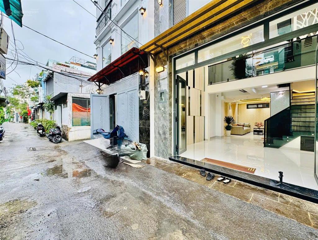 Nhà mới xây hẻm xe hơi thông nguyễn văn lượng p16  gần cityland park hills 4,2mx12m 4 tầng=8,2 tỷ