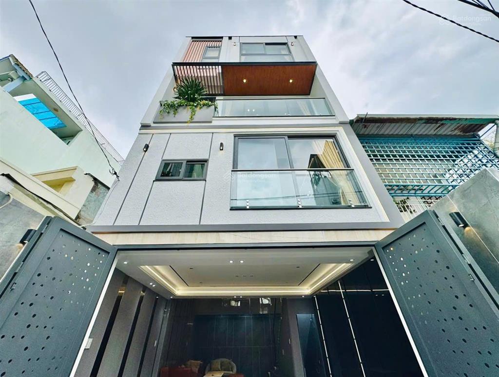 Nhà hẻm thông 5m, đường số 14 quang trung, phường 8  5x11m, 4 lầu, 3pn, 3wc  7,9 tỷ