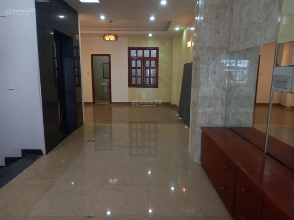 Nhà hẻm thông 10m lê đức thọ phường 7gần chợ căn cứ 5x22m hầm 4 lầu 7 phòng 7wc=30triệu