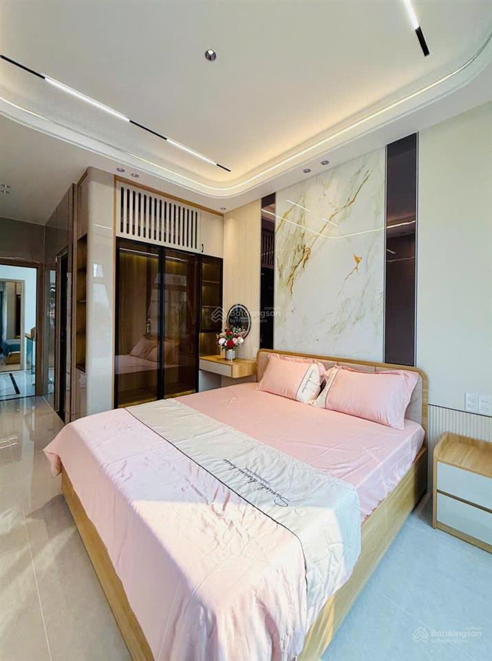Nhà mới xây hẻm 6m thôngcăn góc full nội thấtnguyễn văn khối p84x17m3 lầu4pn 5wc=25tr