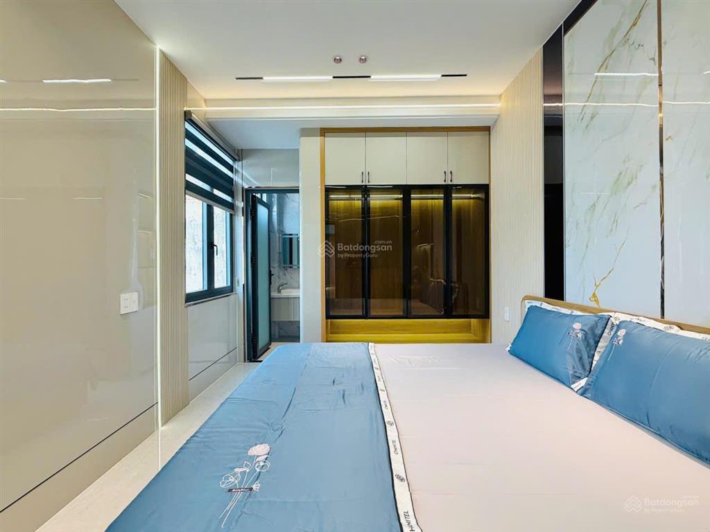 Nhà mới xây hẻm 6m thôngcăn góc full nội thấtnguyễn văn khối p84x17m3 lầu4pn 5wc=25tr