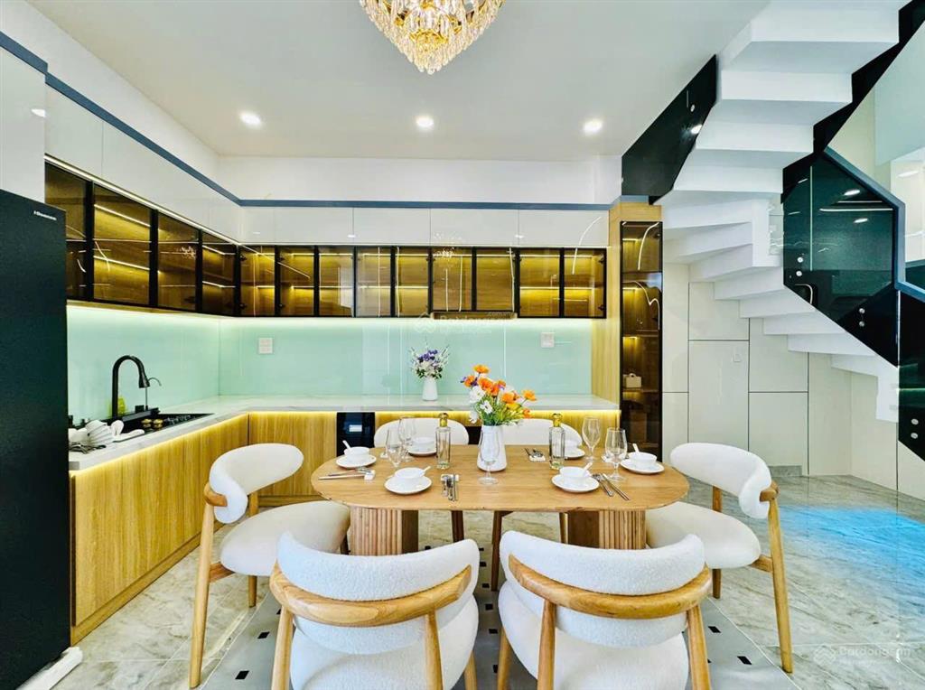 Siêu phẩm nhà xây mới lê văn thọ, (p9 gò vấp)4,3x14m3 lầu3pn4wc=6,6 tỷ