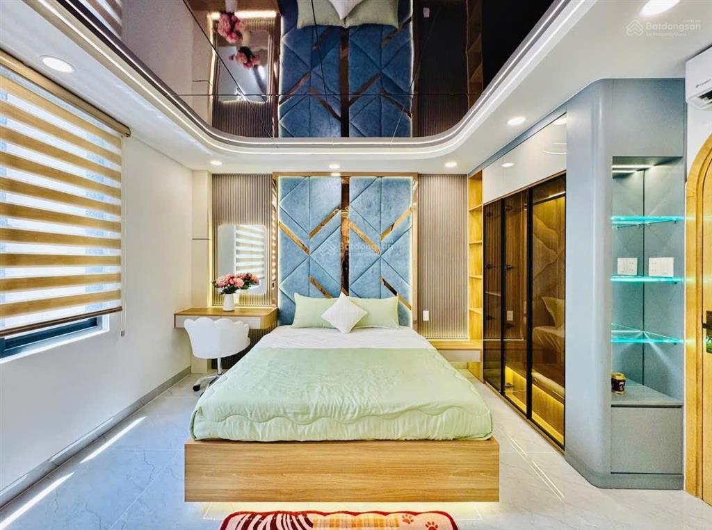 Siêu phẩm nhà xây mới lê văn thọ, (p9 gò vấp)4,3x14m3 lầu3pn4wc=6,6 tỷ