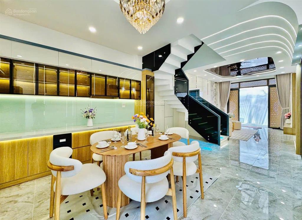 Siêu phẩm nhà xây mới lê văn thọ, (p9 gò vấp)4,3x14m3 lầu3pn4wc=6,6 tỷ