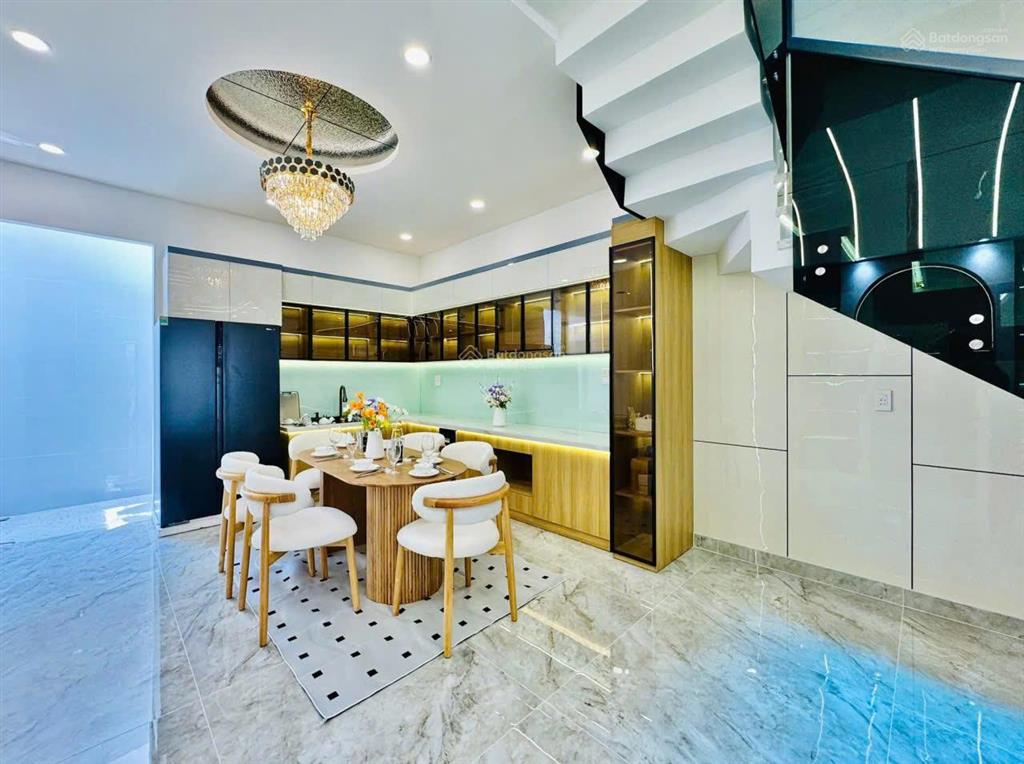 Siêu phẩm nhà xây mới lê văn thọ, (p9 gò vấp)4,3x14m3 lầu3pn4wc=6,6 tỷ