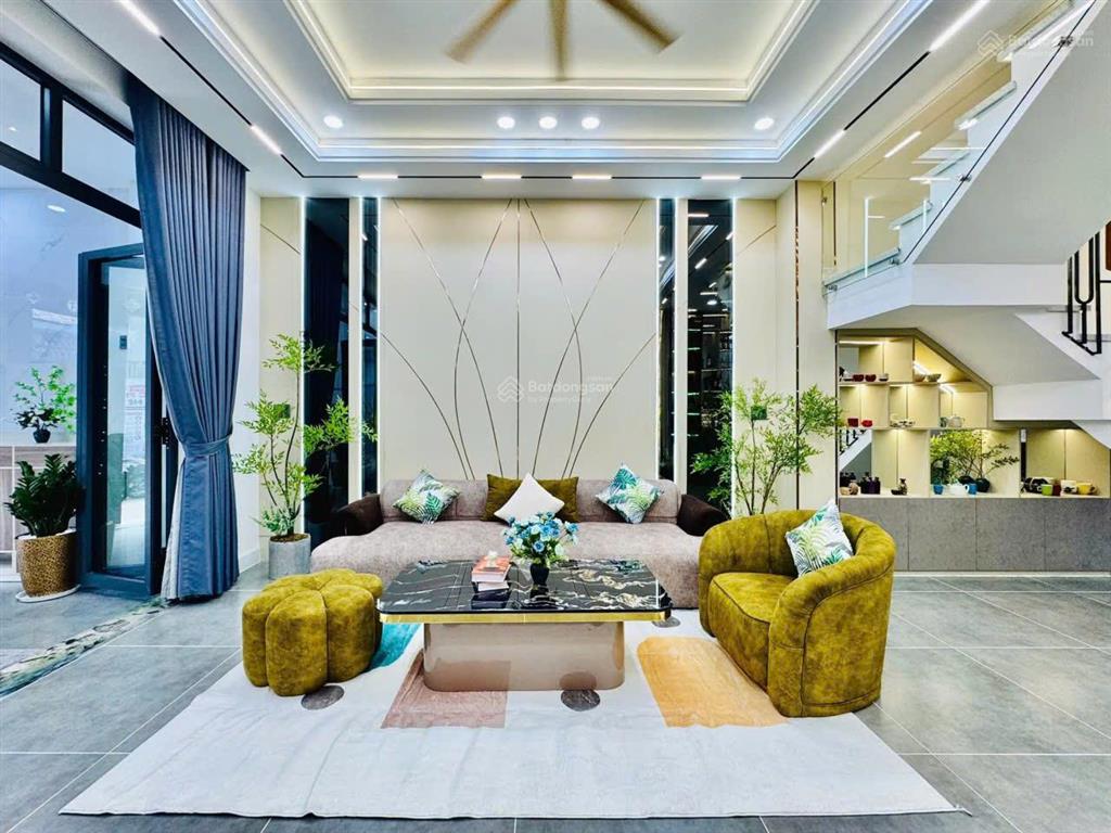 Siêu phẩm hẻm thông 7m phạm văn chiêu, p9, 5x17m, 3 lầu, 5 phòng 6wc có sân vườn