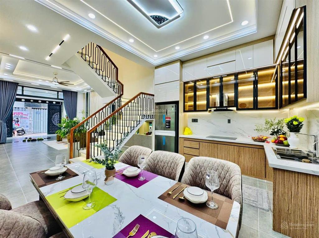 Siêu phẩm hẻm thông 7m phạm văn chiêu, p9, 5x17m, 3 lầu, 5 phòng 6wc có sân vườn