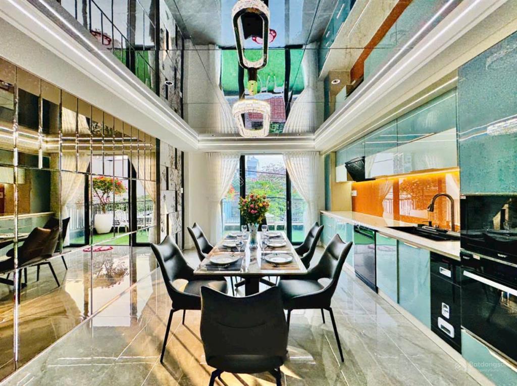 Siêu phẩm hẻm thông 6m lê văn thọ p9, diện tích 4,2x19m, 4 lầu, thang máy, 4pn, 6wc, 10,8 tỷ
