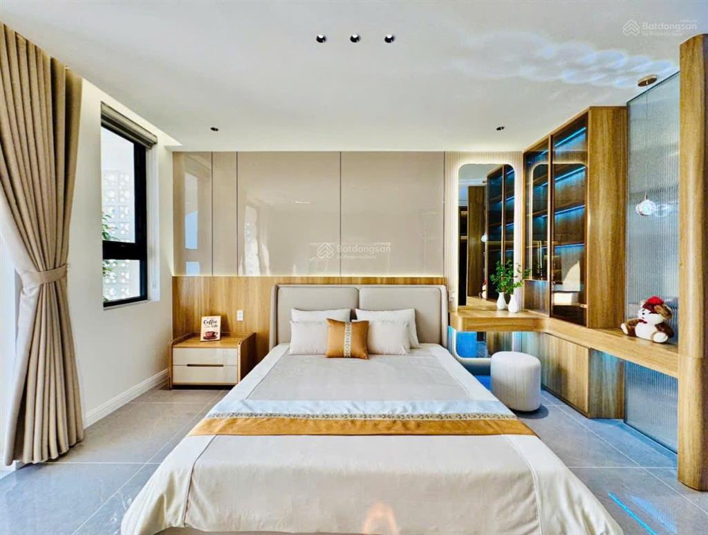 Siêu phẩm hẻm thông 6m lê văn thọ p9, diện tích 4,2x19m, 4 lầu, thang máy, 4pn, 6wc, 10,8 tỷ