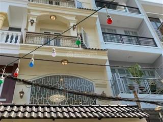 Nhà hẻm 4m quang trung p11 diện tích 4x13m  3 lầu 5pn 3wc = 15 triệu  gần chợ hạnh thông tây