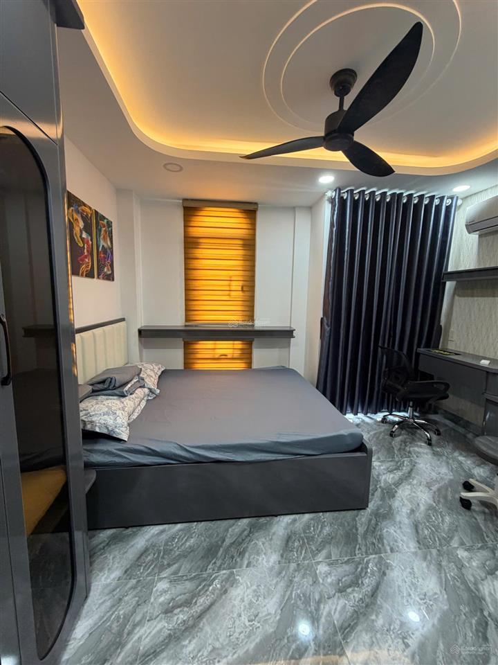 Nhà full nội thất hẻm 7 nguyễn tư giản p12  có thang máy 4x15m  4 lầu 4pn 5wc = 25 triệu/tháng