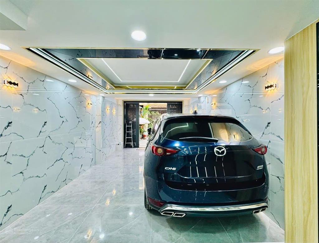 Nhà full nội thấthẻm 8mphan huy ích p12 dt4x17m có thang máy5 lầu 5pn 7wc 30 triệu