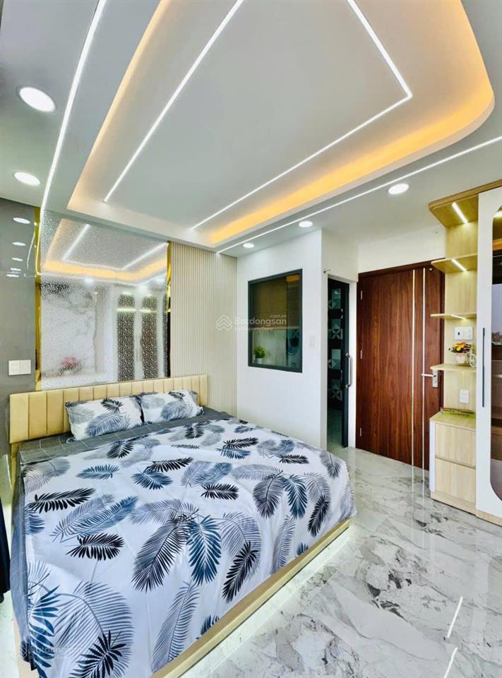 Nhà full nội thấthẻm 8mphan huy ích p12 dt4x17m có thang máy5 lầu 5pn 7wc 30 triệu