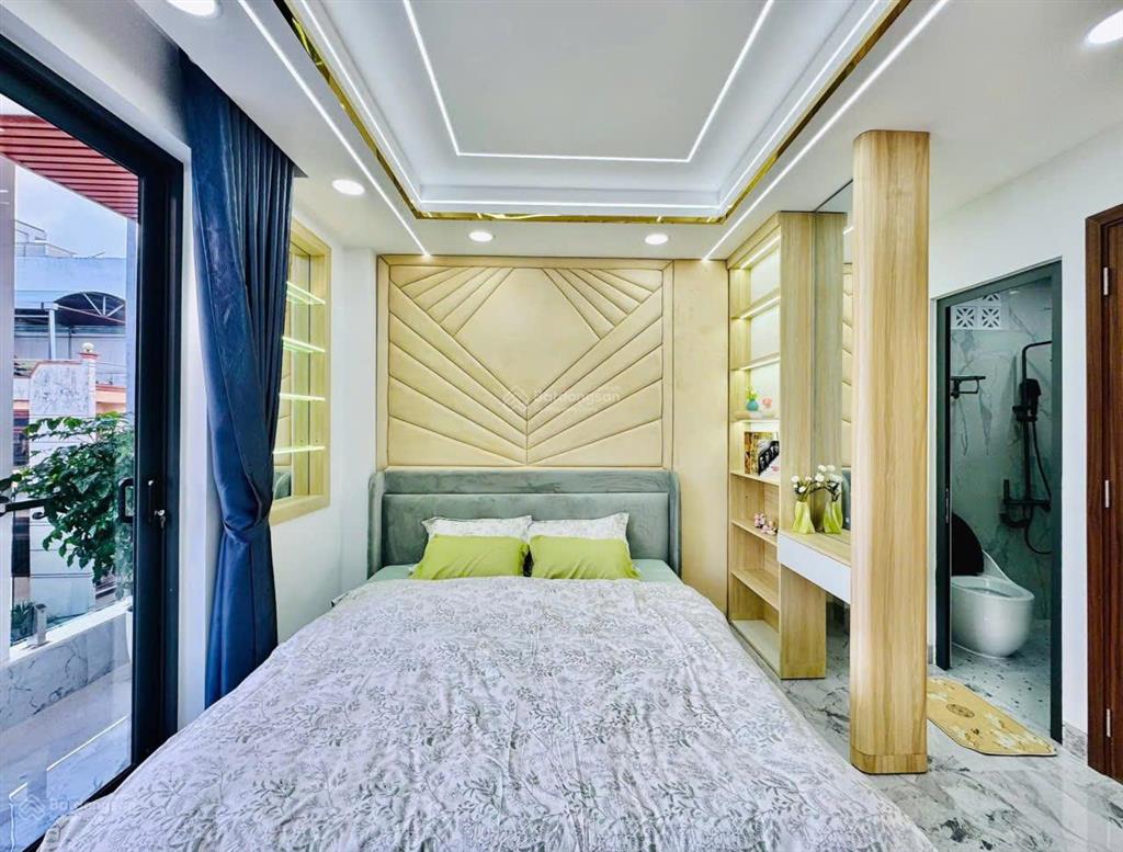 Nhà full nội thấthẻm 8mphan huy ích p12 dt4x17m có thang máy5 lầu 5pn 7wc 30 triệu