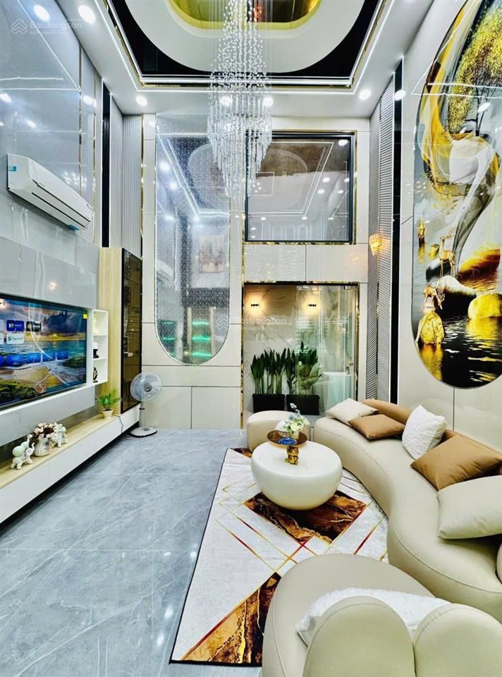 Nhà full nội thấthẻm 8mphan huy ích p12 dt4x17m có thang máy5 lầu 5pn 7wc 30 triệu