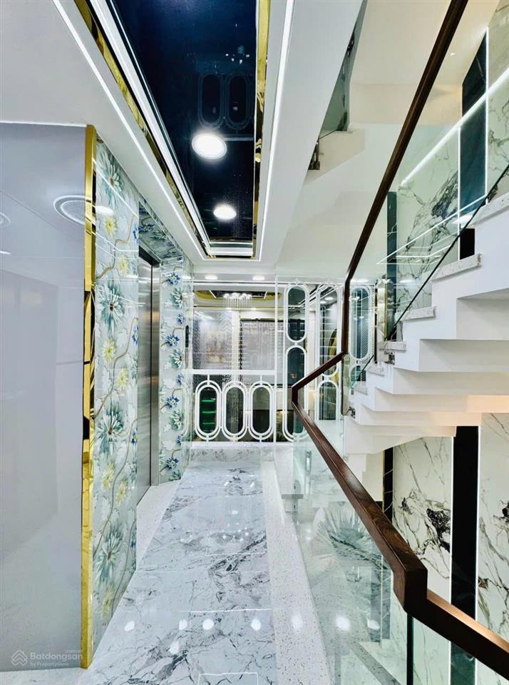 Nhà full nội thấthẻm 8mphan huy ích p12 dt4x17m có thang máy5 lầu 5pn 7wc 30 triệu