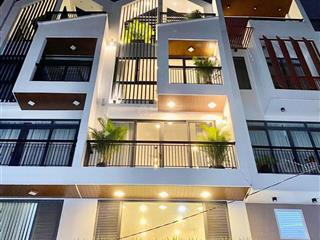 Nhà full nội thất hẻm thông 10mnguyễn văn khối phường 114x16m 4 lầu 5pn 5wc=24 triệu