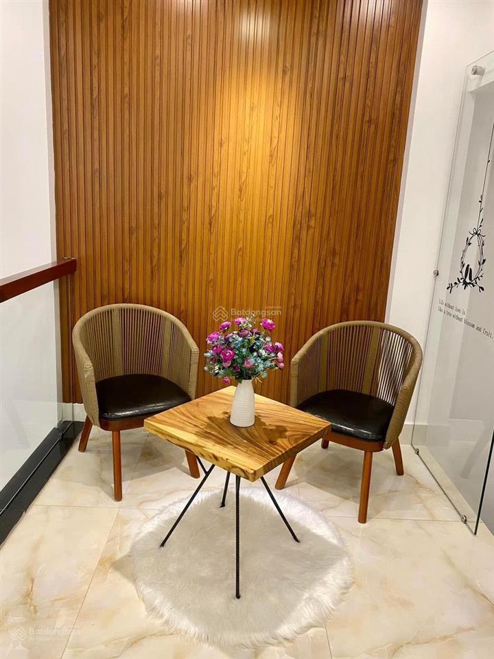 Nhà full nội thất hẻm thông 10mnguyễn văn khối phường 114x16m 4 lầu 5pn 5wc=24 triệu