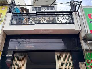 Cho thuê nhà mặt tiền lê văn thọ phường 9 gò vấp  diện tích 4x20m trệt  4 lầu  6pn  4wc=30tr