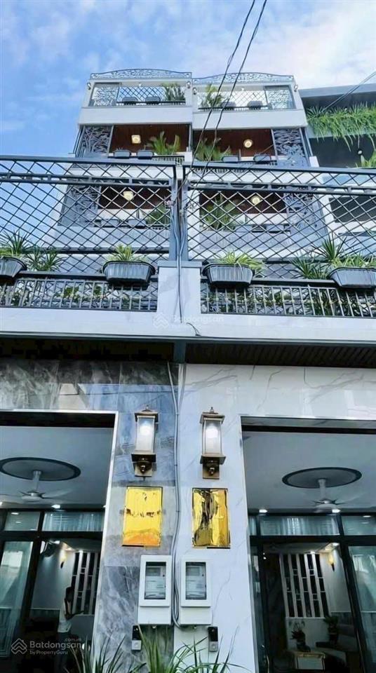 Nhà full nội thấtmặt tiền đường số 4 lê văn thọp16diện tích5x16m có thang máy5 lầu25 triệu