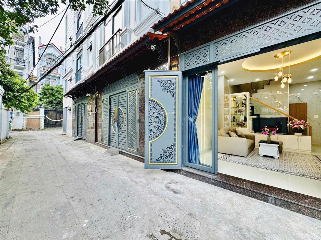 Bán nhà xây mới 100% hẻm xe hơi lê quang định p7 bình thạnh khu vip