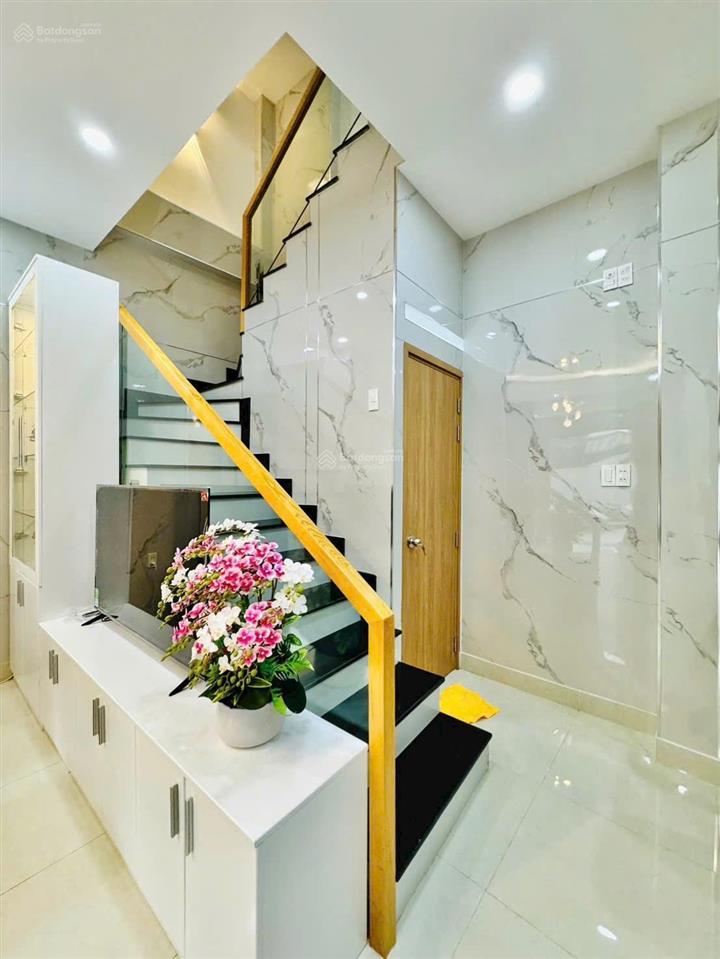 Bán nhà xây mới 100% hẻm xe hơi lê quang định p7 bình thạnh khu vip