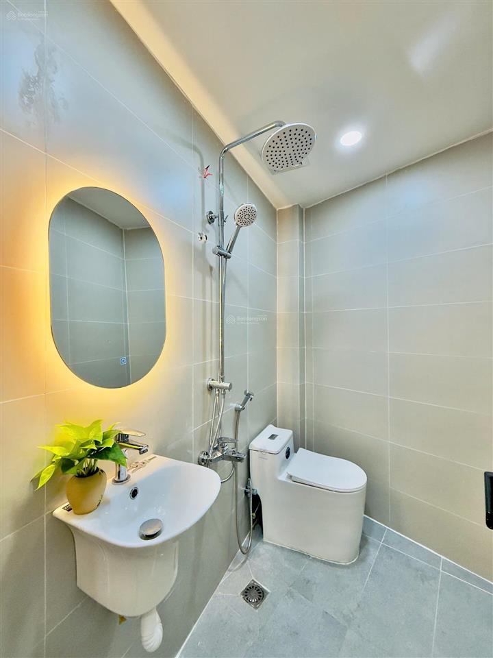 Bán nhà mới đẹp nguyễn thượng hiền p6 bình thạnh 52 mét