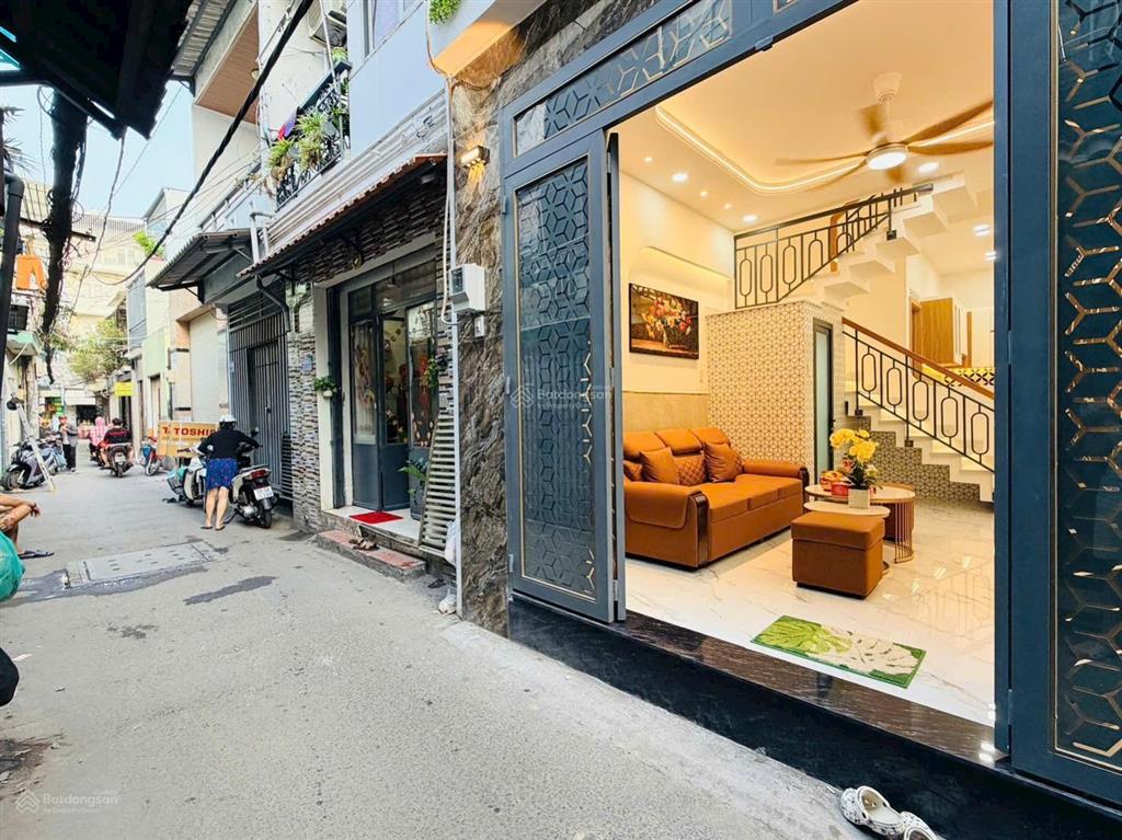 Bán nhà mới đẹp phạm văn chiêu p14 gò vấp có phòng ngủ trệt