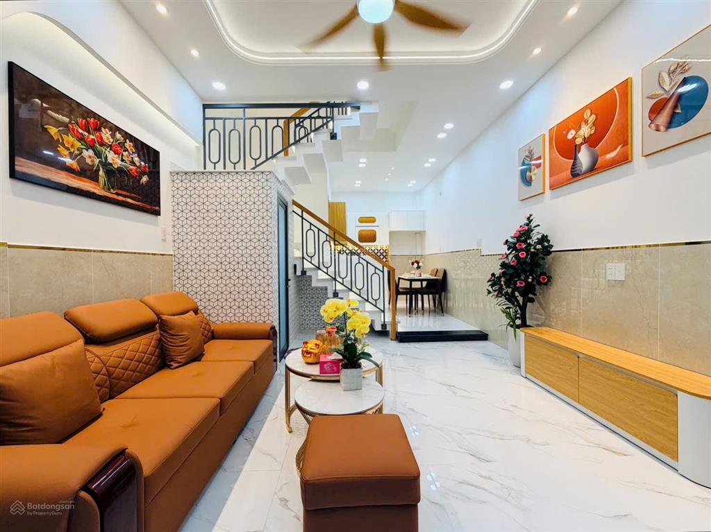 Bán nhà mới đẹp phạm văn chiêu p14 gò vấp có phòng ngủ trệt