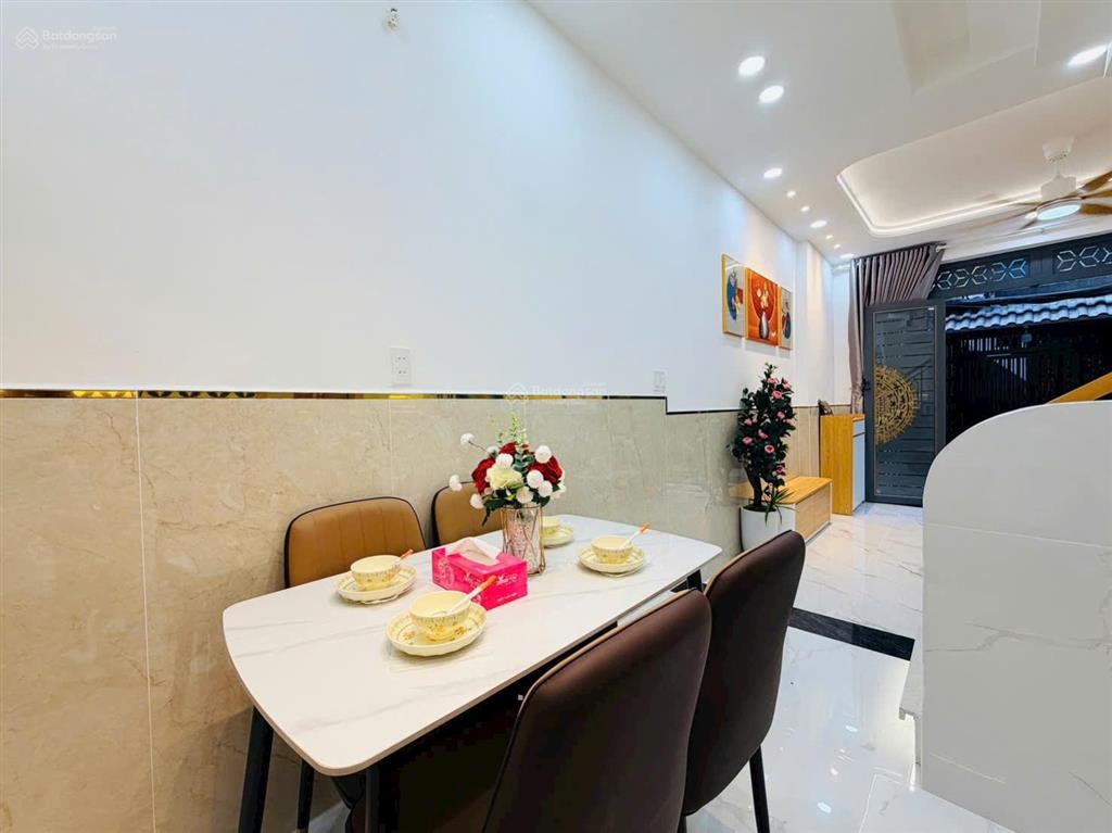 Bán nhà mới đẹp phạm văn chiêu p14 gò vấp có phòng ngủ trệt