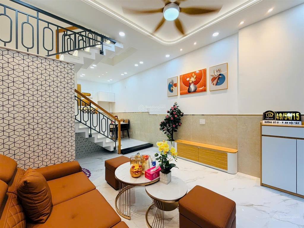 Bán nhà mới đẹp phạm văn chiêu p14 gò vấp có phòng ngủ trệt