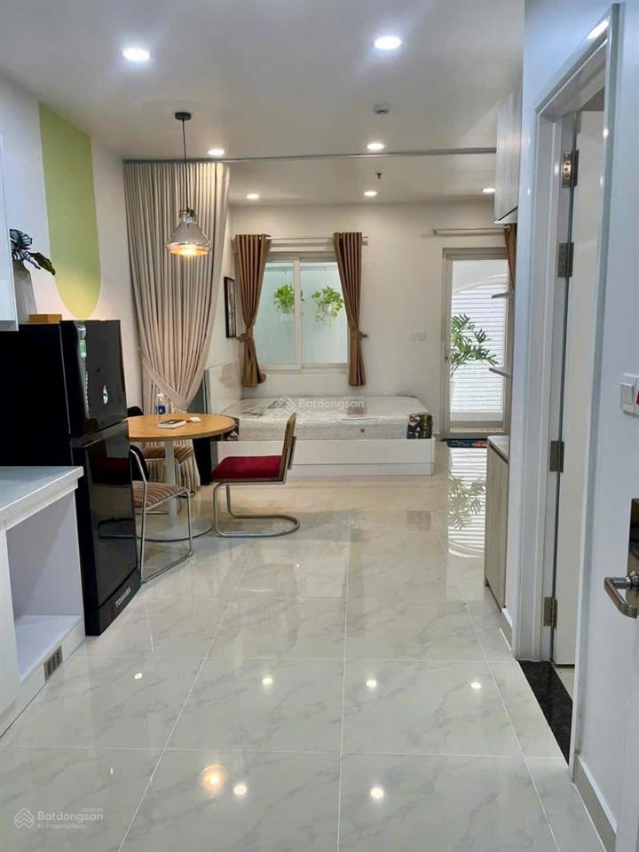 Cho thuê căn hộ oficetel sài gòn mia, khu trung sơn, nguyễn văn cừ ,38m2, 1wc,có nội thấ,giá 9tr/th