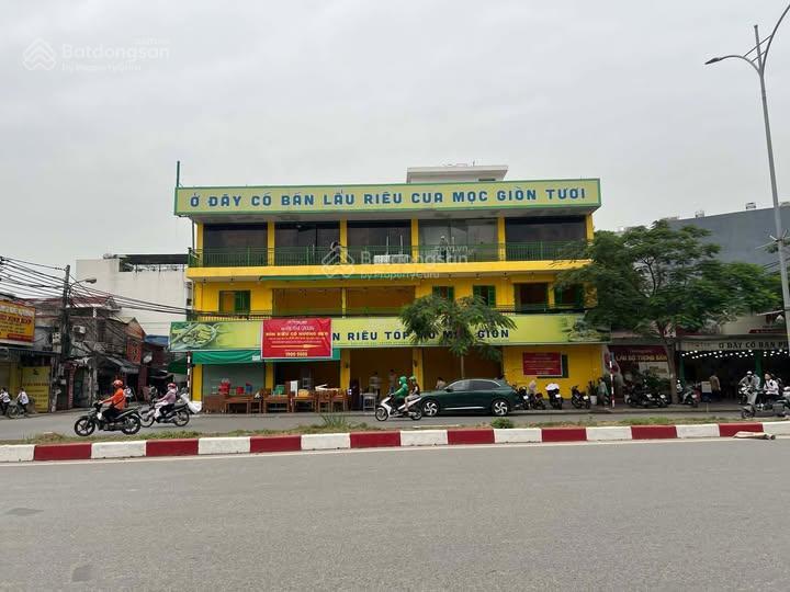 Cho thuê tòa nhà lô góc mặt tiền 22m đắc địa mặt đường hồ sen, nhận diện thương hiệu vượt trội