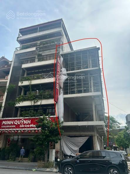 Cho thuê tòa nhà lô góc mặt đường văn cao có thang máy vị trí kinh doanh đắc địa