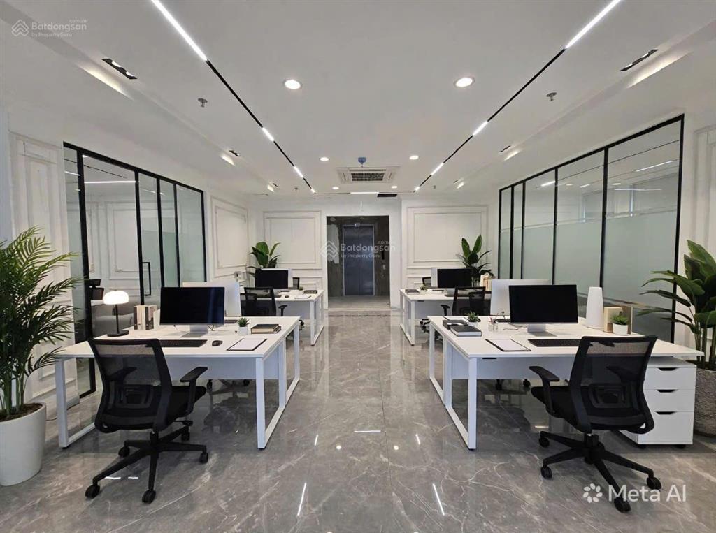 Tòa vp mặt phố hoàng ngân, tx 106m2 9 tầng + 1 hầm mt 6m dòng tiền 120 tr/tháng giá 60 tỷ