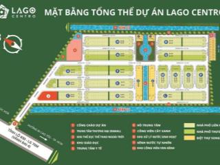 Bán đất nền sổ đỏ cá nhân khu e dự án tại lago centro, 1,2 tỷ, 70 m2.